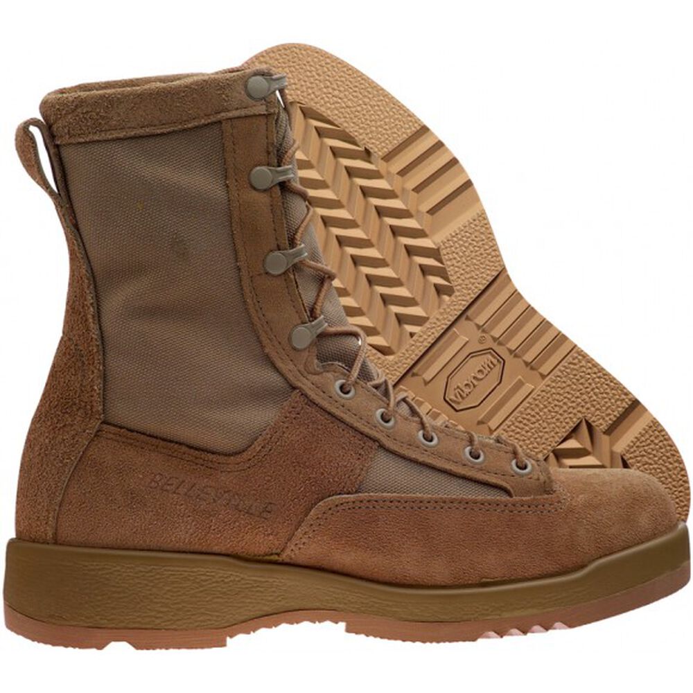 Vibram Sole Belleville 330 DES ST Mens Military Boots Brown Australia (TZY798063)